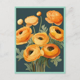 YELLOW FLOWERS #2 POSTKARTE