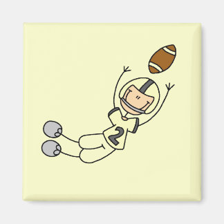 Yellow Football Player Tshirts und Geschenke Magnet