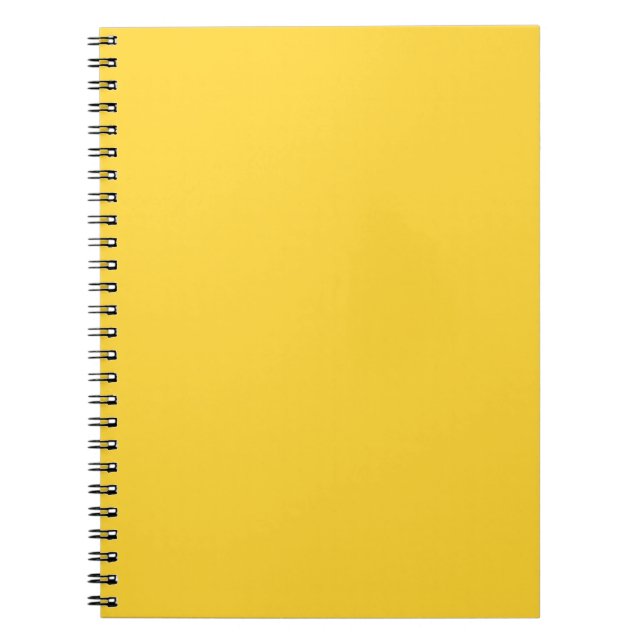 Yellow-Foto-Notebook Notizblock (Vorderseite)