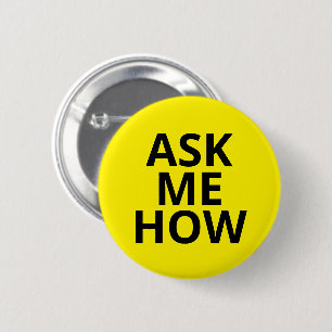 Yellow Fragte mir, wie Business Button
