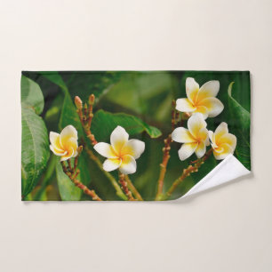 Yellow Frangipani Handtuch