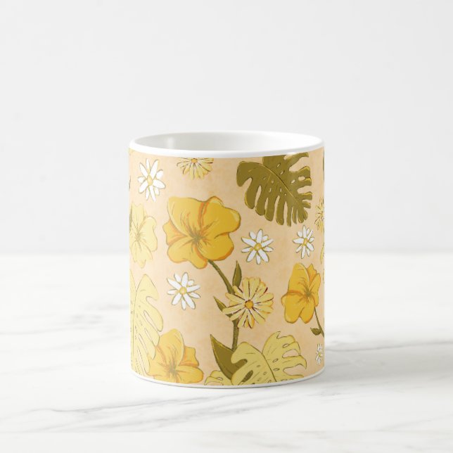 Yellow Garden Mug Kaffeetasse (Mittel)