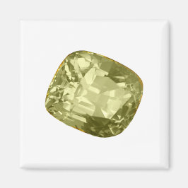 Yellow Gemstone Alexandrite Magnet