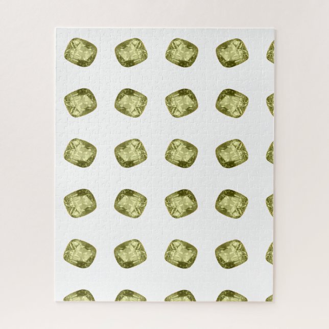 Yellow Gemstone Alexandrite Puzzle (Vertikal)