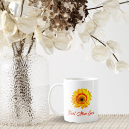 Yellow Gerber Daisy Personalisiert Beste Mama je Kaffeetasse