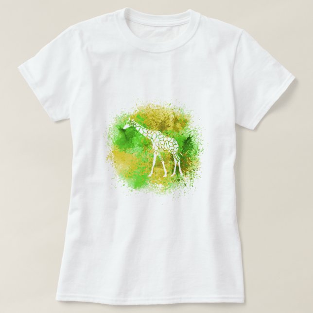 Yellow Giraffe T-Shirt (Design vorne)