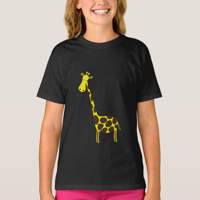 Yellow Giraffe T-Shirt (Vorderseite)