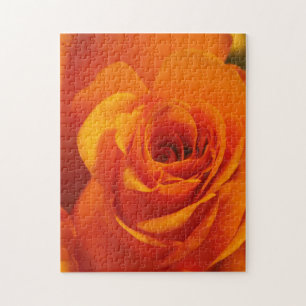 Yellow Gold Blume Creative Jigsaw Puzzle