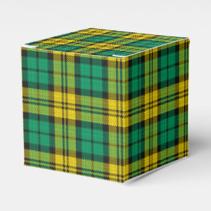 Yellow Green Blackwatch Campbell Tartan Kariert Geschenkschachtel