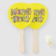 Yellow Green Lila Mardi Gras