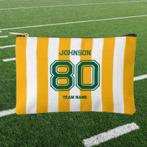 Yellow Green Sports Team Individuelle Name Number 