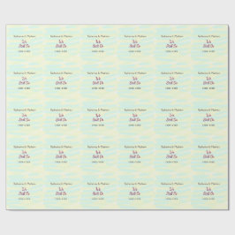 Yellow Greenpasti Vow Jubiläum Wasserkocher Geschenkpapier