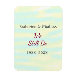 Yellow Greenpasti Vow Jubiläum Wasserkocher Magnet