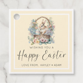 Yellow Happy Ostersonne Geschenkanhänger