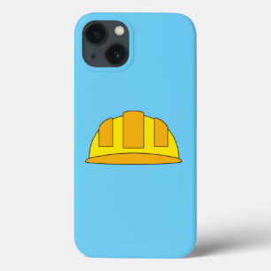 Yellow Hard Hat Cartoon Case-Mate iPhone Hülle