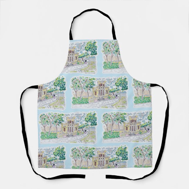 Yellow Historic Villa Schürze (Vorderseite)