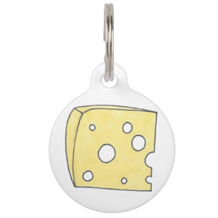 Yellow Holey Swiss Chees Wedge Feinschmecker Tiernamensmarke