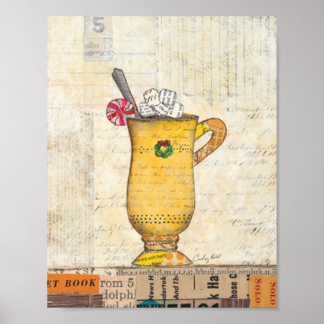 Yellow Holiday Cup Poster (Vorne)