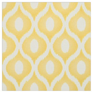 Yellow-Ikat-marokkanisches Design Stoff