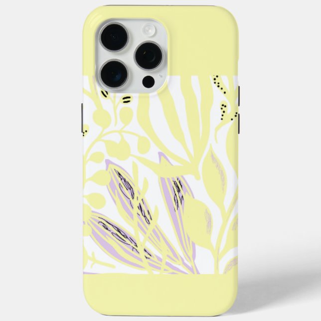 Yellow IPhone Case (Rückseite)