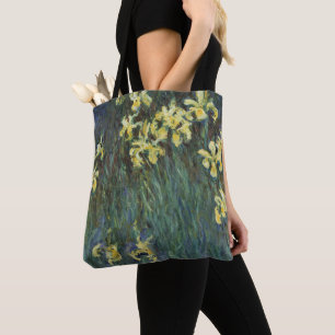 Yellow Irises von Claude Monet, Vintage Kunst
