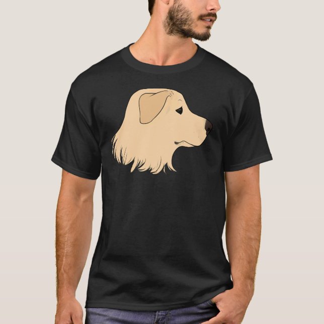 Yellow Labrador 332 T-Shirt (Vorderseite)