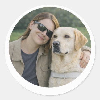 Yellow Labrador Guide Dog Partnership – Runder Aufkleber