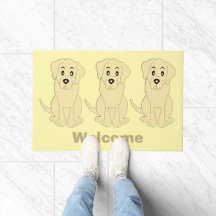 Yellow Labrador Hunddesign