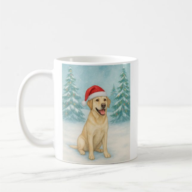 Yellow Labrador Kaffeetasse (Links)