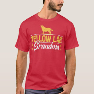 Yellow Labrador Oma Labrador Retriever Dovers Love T-Shirt
