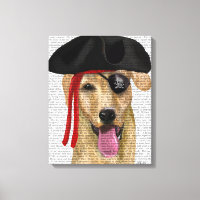 Yellow Labrador Pirate 2