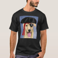 Yellow Labrador Pirate