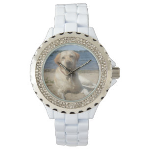 Yellow Labrador Retriever Armbanduhr
