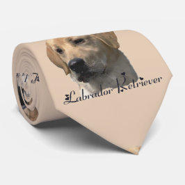 Yellow Labrador Retriever Art Geschenke Krawatte