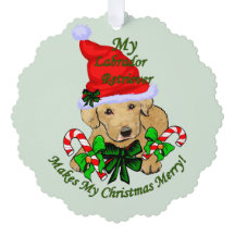 Yellow Labrador Retriever Christmas Geschenke