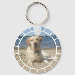 Yellow Labrador Retriever Keychain Schlüsselanhänger