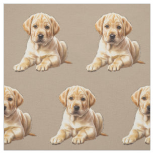 Yellow Labrador Retriever Stoff