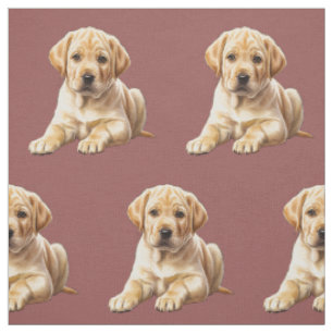 Yellow Labrador Retriever Stoff