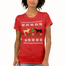 Yellow Labrador und Black Labrador Uggules Weihnac