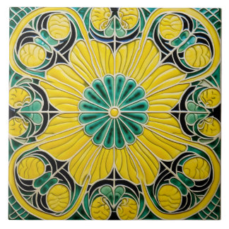 Yellow Lemon Mediterraner Sommer Fliese