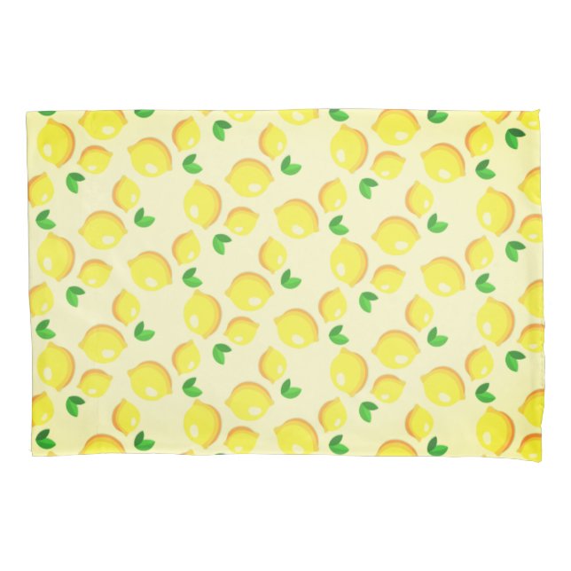 Yellow Lemon Pillow Case Kissenbezug (Vorderseite)