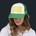 Yellow Lemon Trucker Hat Truckerkappe<br><div class="desc">Lemons Trucker Hats aus frischen Gelben Lemonen können Design</div>
