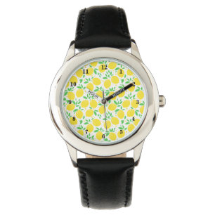 Yellow Lemon Watch Armbanduhr