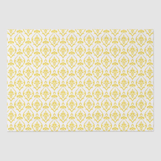 Yellow Lemon Wedding Seidenpapier (Vorderseite)