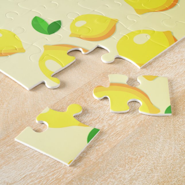 Yellow Lemons Jigsaw Puzzle (Seite)