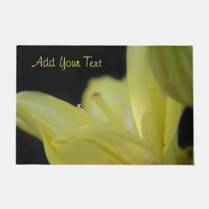 Yellow Lies von Shirley Taylor Doormat Fußmatte