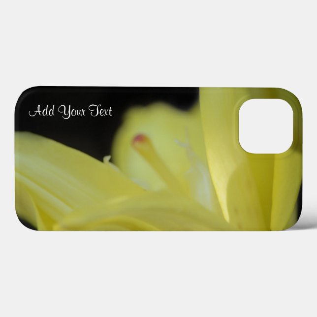 Yellow Lily by Shirley Taylor Case-Mate iPhone Hülle (Rückseite (Horizontal))