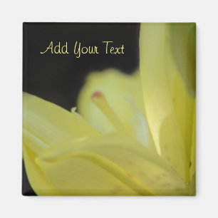 Yellow Lily by Shirley Taylor Magnet
