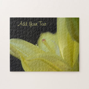 Yellow Lily by Shirley Taylor Puzzle