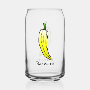 Yellow Long Sweet Pepper Dosenglas